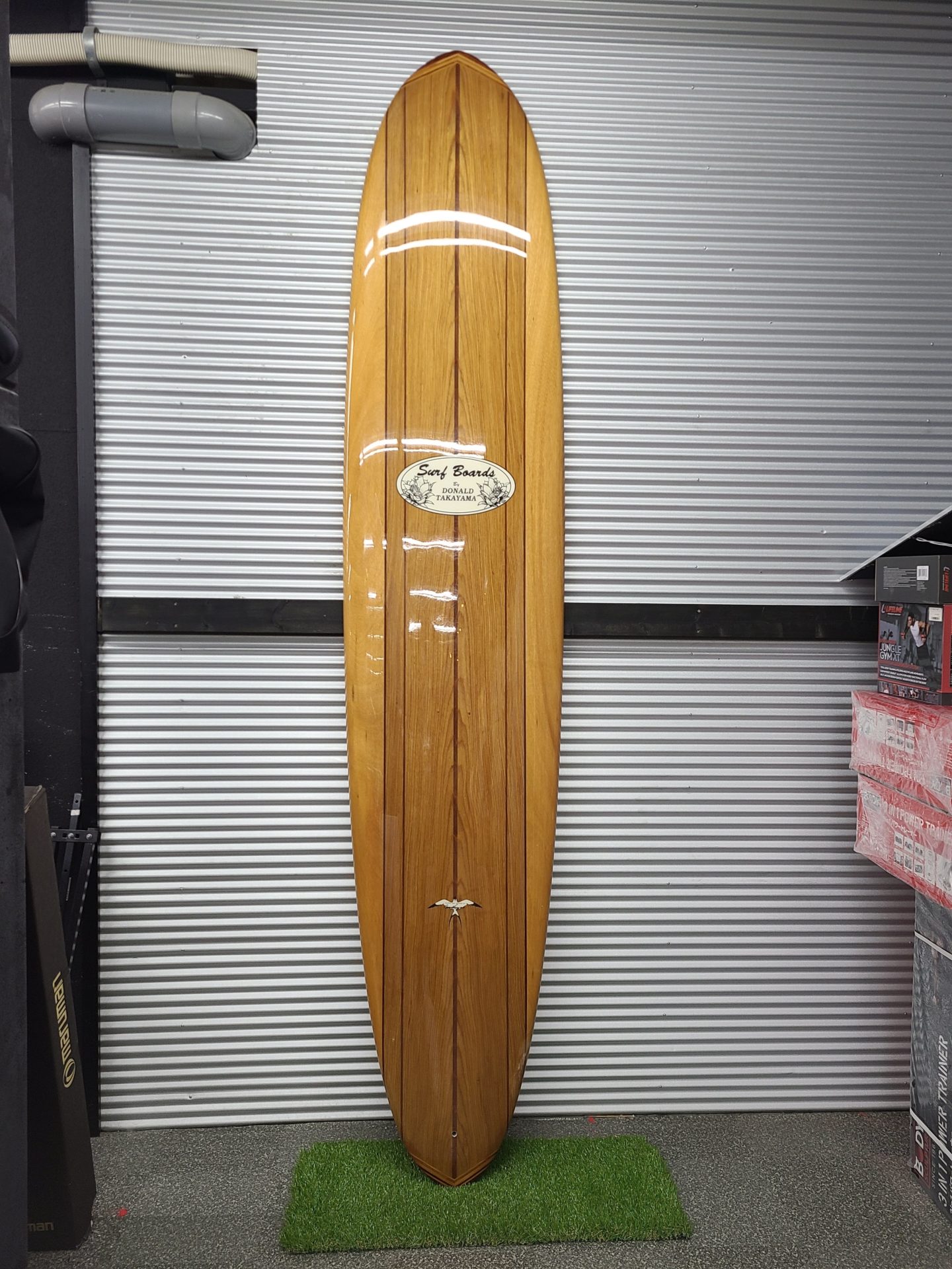 中古サーフボード DONALD TAKAYAMA DT-2 SURF TECH woodseries
