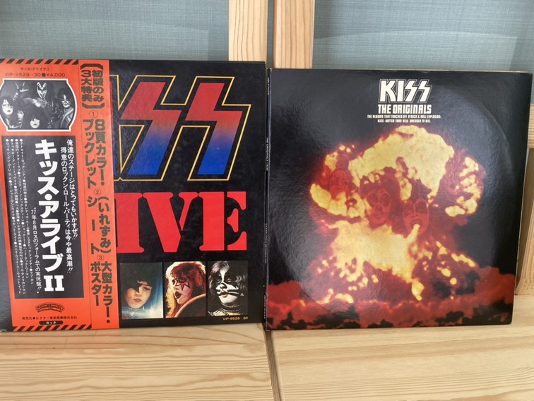 Kiss THE ORIGINALS　LP盤レコード　アルバム　3枚セット