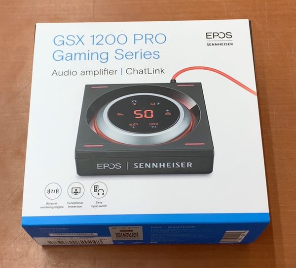 EPOS Audio GSX 1200 プロオーディオアンプ 7.1-