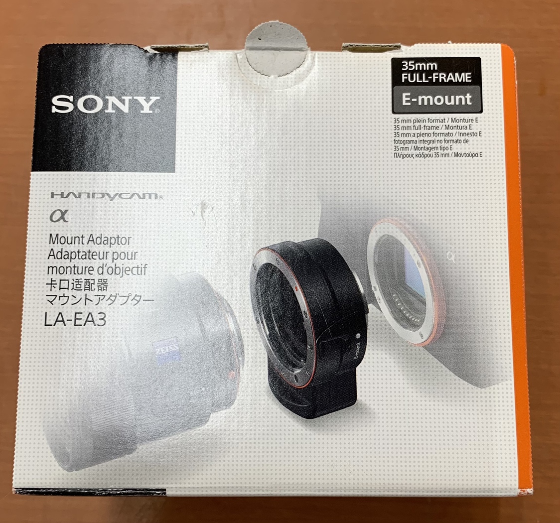 SONY LA-EA3 マウントアダプターカメラ