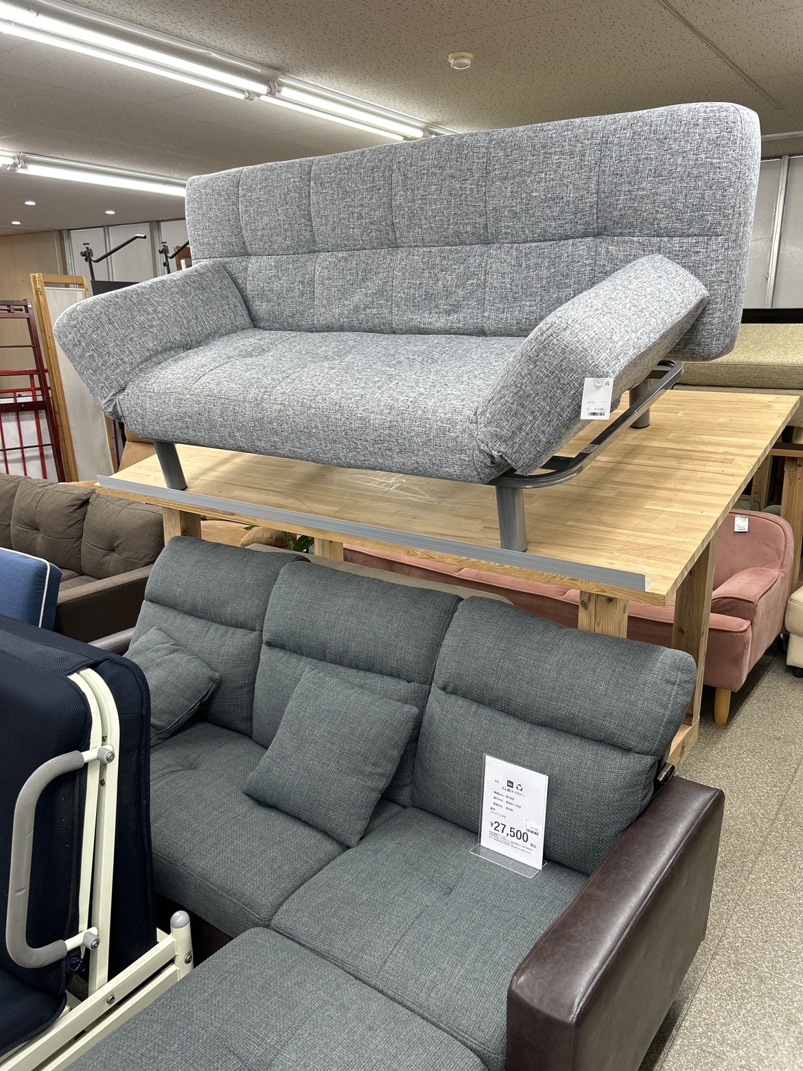 ⭐︎美中古⭐︎3人掛けソファーリサイクルショップ宮崎屋住吉R7.5.24