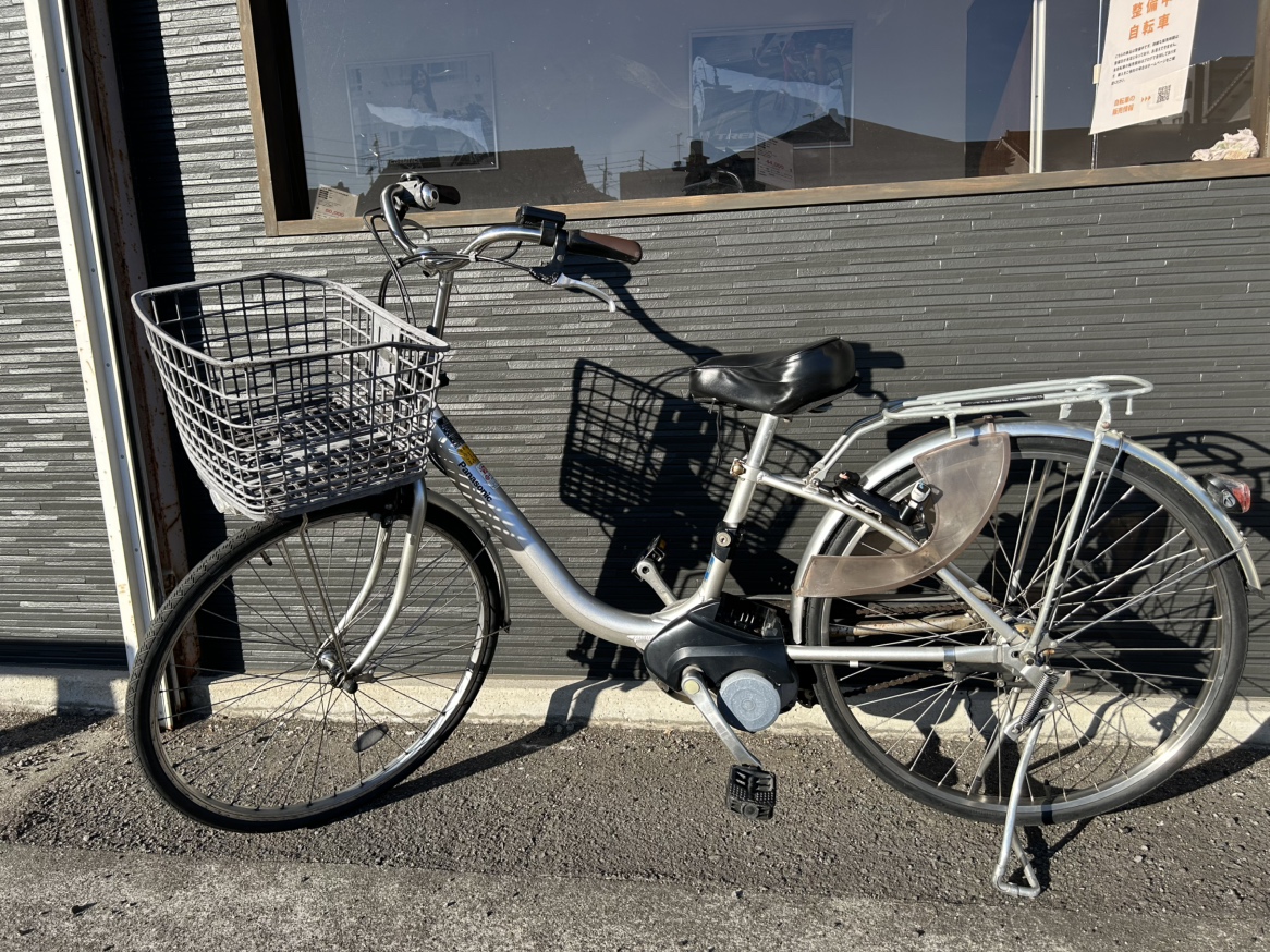 Panasonicの電動自転車を出品しました / リサイクルショップ三喜「宮崎